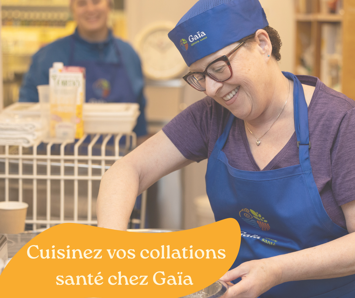 Événement 21 août - Cuisinez vos collations santé chez Gaïa
