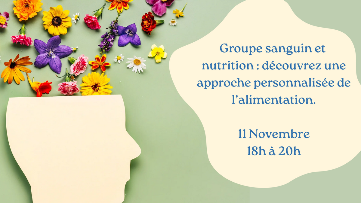 Groupe sanguin et  nutrition : découvrez une approche personnalisée de l’alimentation.